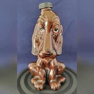 Vintage Enesco Hangover Hound Dog Decanter All Occasion/ Holiday Made In Japan